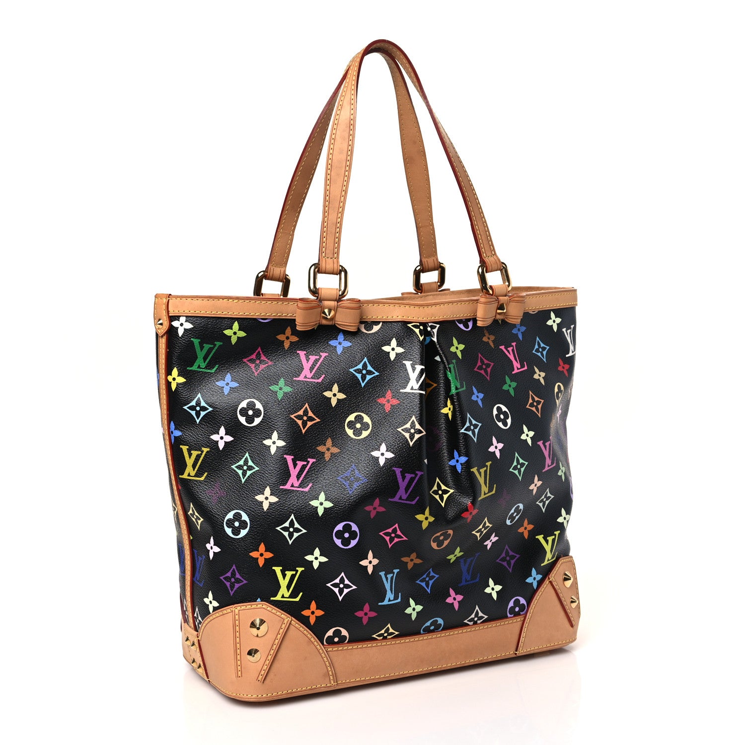 Louis Vuitton Monogram Multicolor Sharleen MM Black 3 of 8