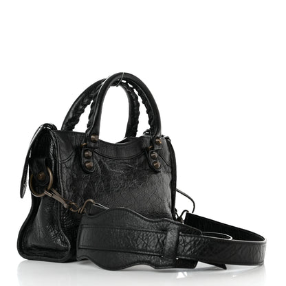 Balenciaga Agneau Classic Hardware Mini City Black 2 of 10