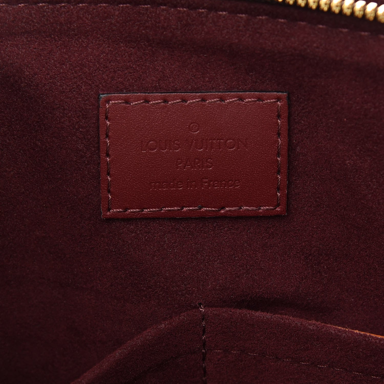 Louis Vuitton Monogram Flower Zipped Tote MM Bordeaux 8 of 8