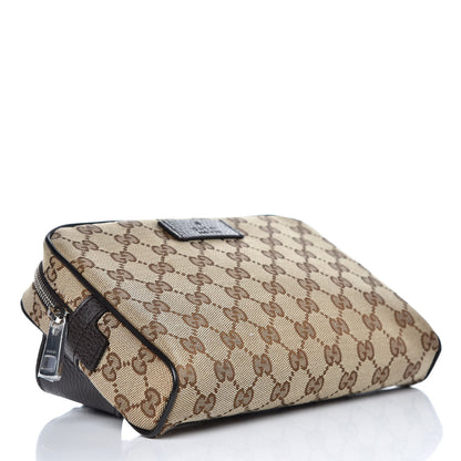 Gucci Monogram Belt Bag Dark Brown 4 of 10