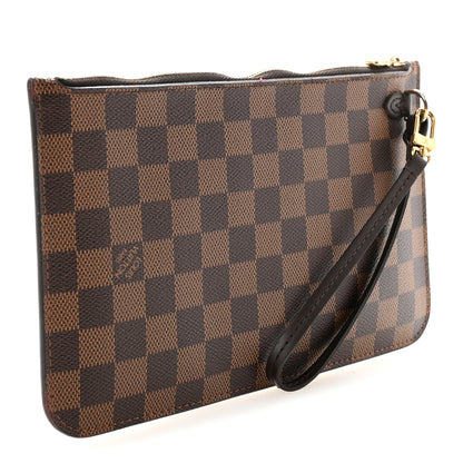 Louis Vuitton Damier Ebene Neverfull MM GM Pochette 3 of 6
