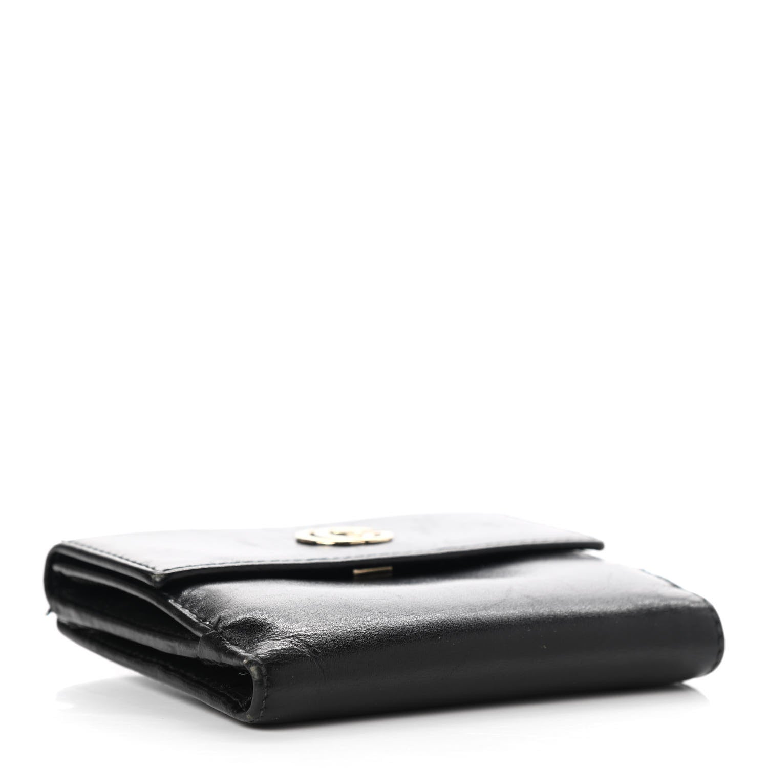 Gucci Calfskin Compact Wallet Black 4 of 17