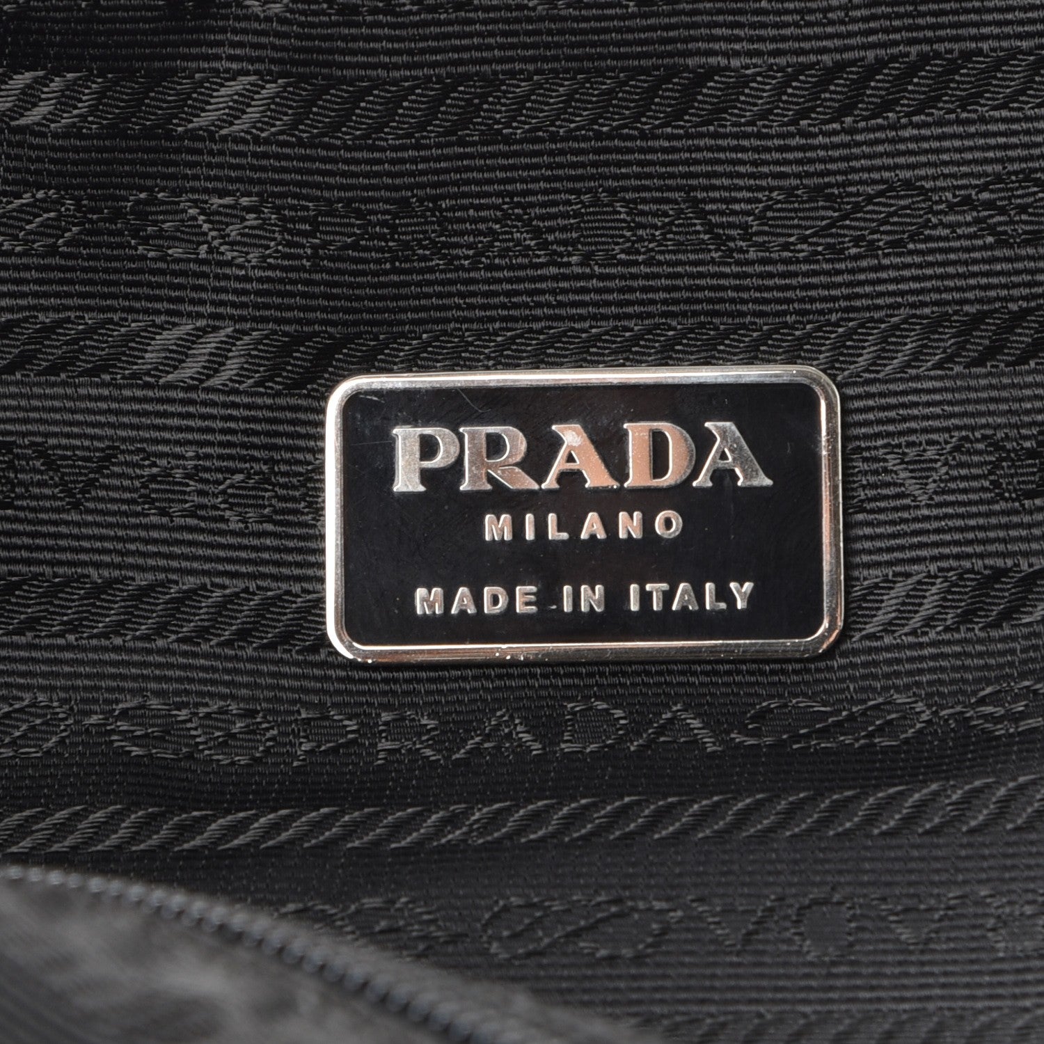 Prada Tessuto Nylon Travel Bag Nero Black 10 of 14