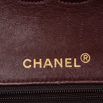 Chanel Lambskin Quilted Medium Double Flap Black 6 of 7