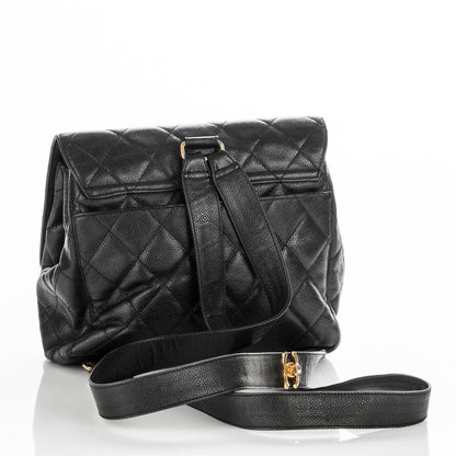 Chanel Caviar Quilted Backpack Black 3 of 7