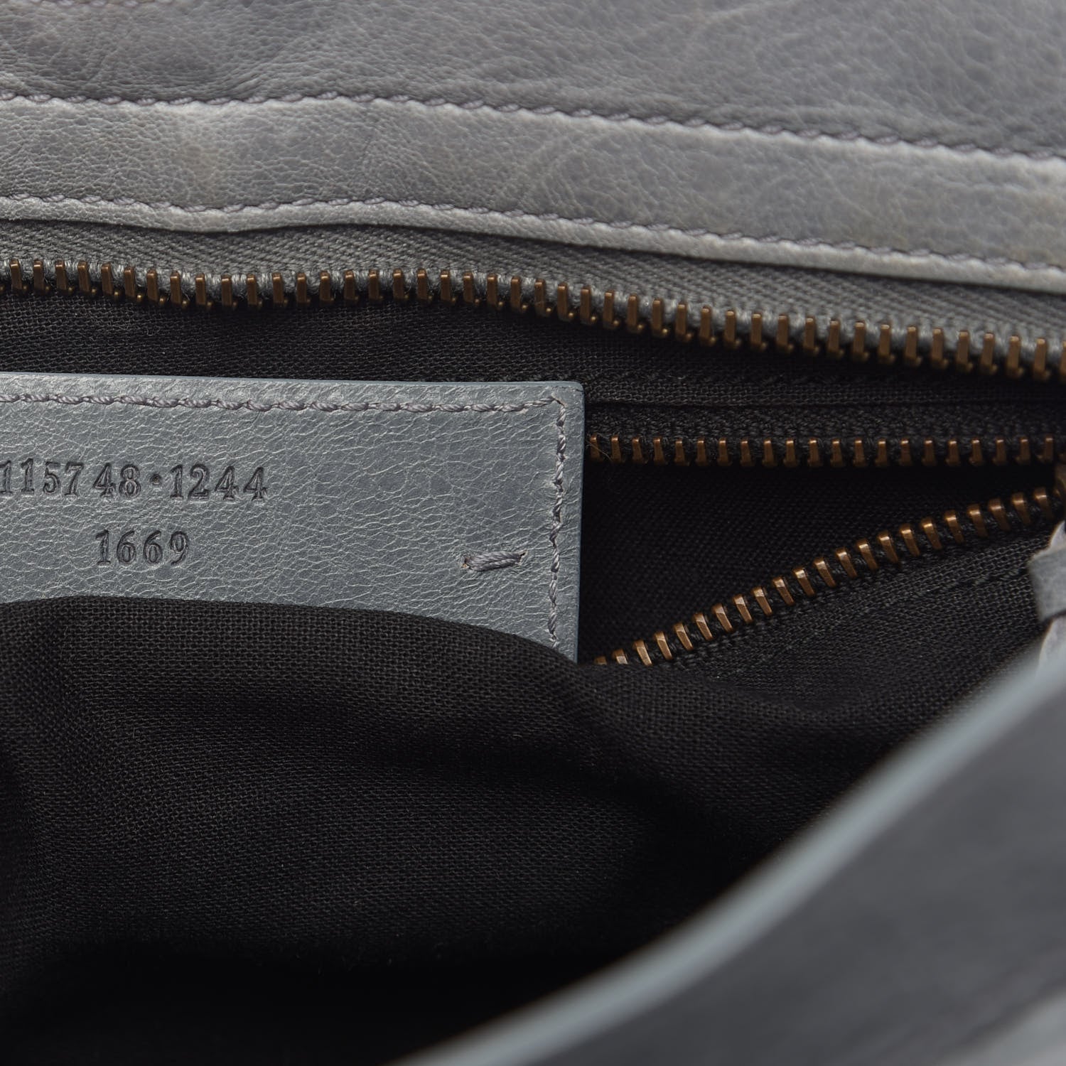 Balenciaga Agneau Classic Hardware City Ardoise 7 of 10