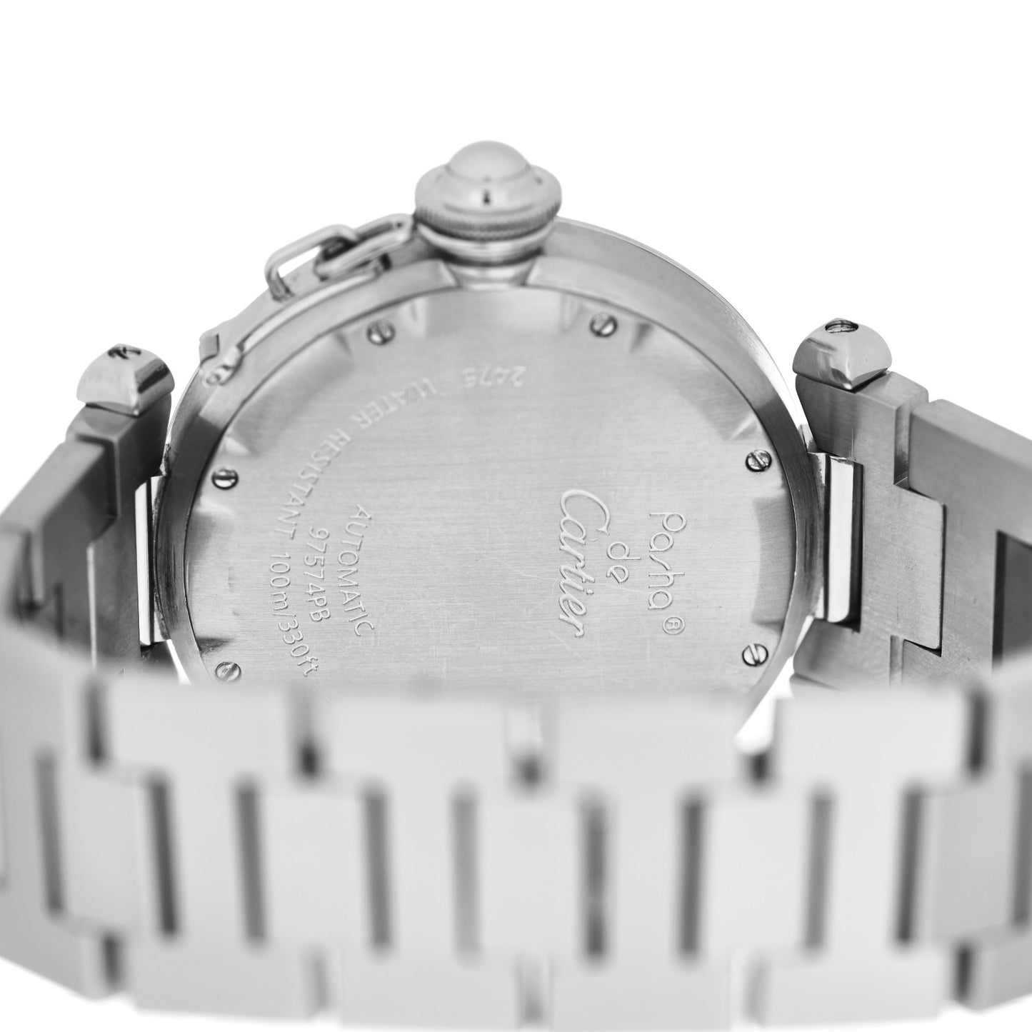 Stainless Steel 35mm Pasha C Big Date Automatic Watch