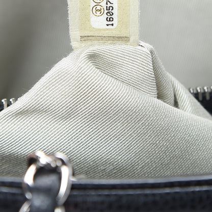 Chanel Caviar Quilted CC Timeless Soft Tote Black 7 of 13