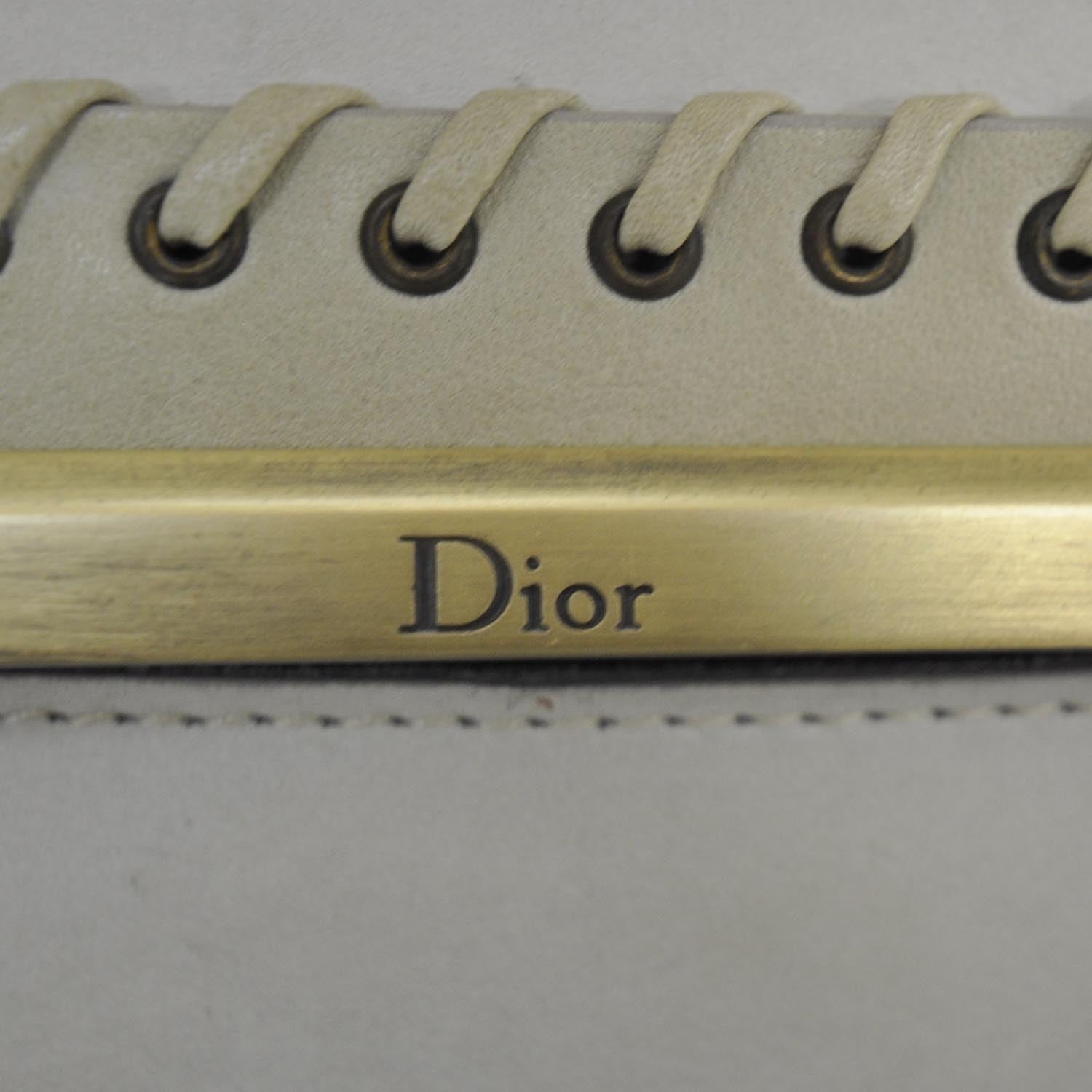 Christian Dior Nubuck Medium Jeanne Frame Bag 8 of 12