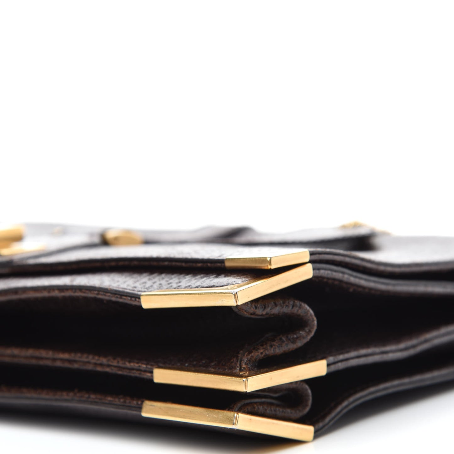 Vitello Classico No.1 Satchel Dark Brown