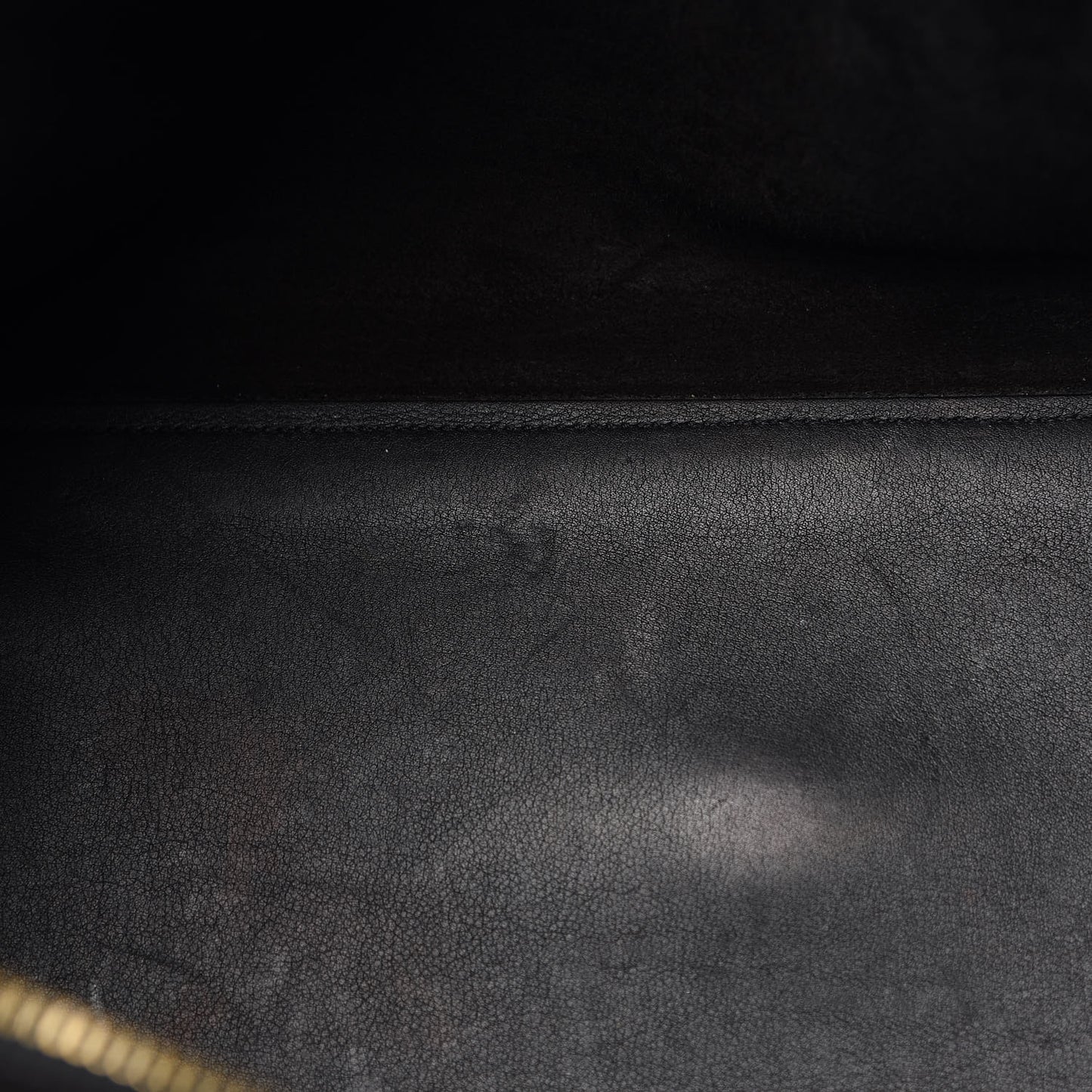 Calfskin Small Classic Y Cabas Black