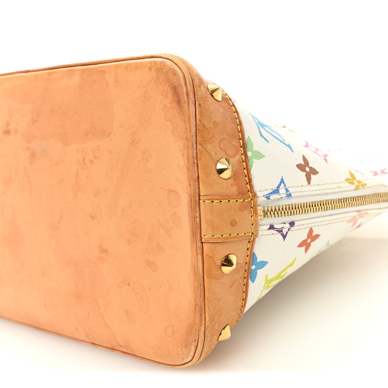 Louis Vuitton Monogram Multicolor Alma White 9 of 13