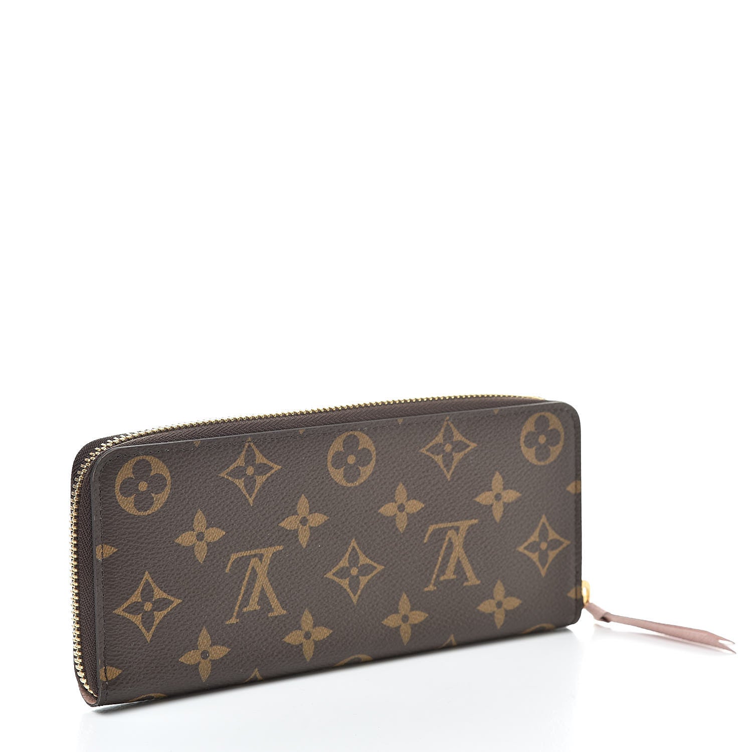 Louis Vuitton Monogram Clemence Wallet Rose Ballerine 3 of 9