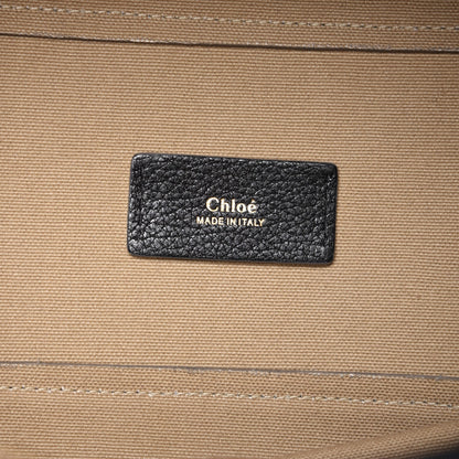 Chloe Calfskin Medium Everston Satchel Black 7 of 8