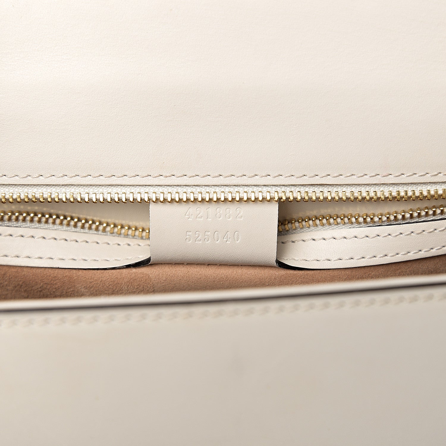 Gucci Calfskin Small Sylvie Shoulder Bag Off White 6 of 12