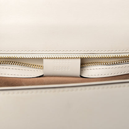 Gucci Calfskin Small Sylvie Shoulder Bag Off White 6 of 12