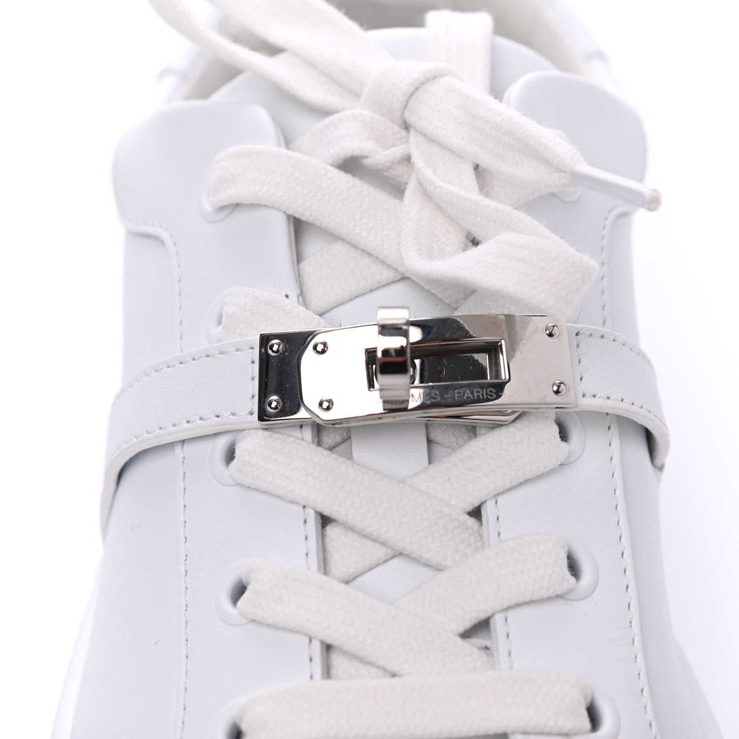 Hermes Calfskin Day Sneakers 37 White 9 of 18
