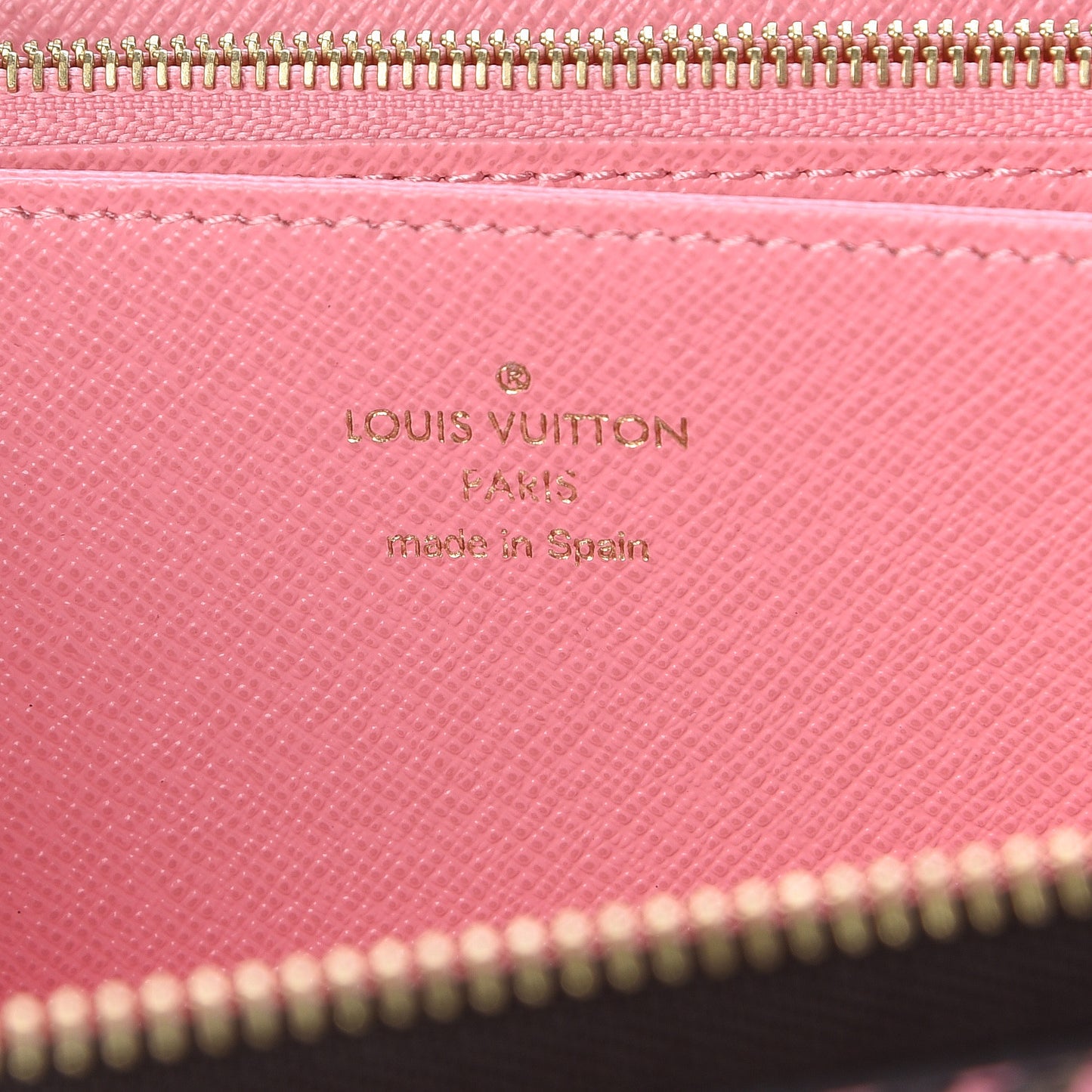 Monogram Jungle Dots Zippy Wallet Sugar Pink Poppy