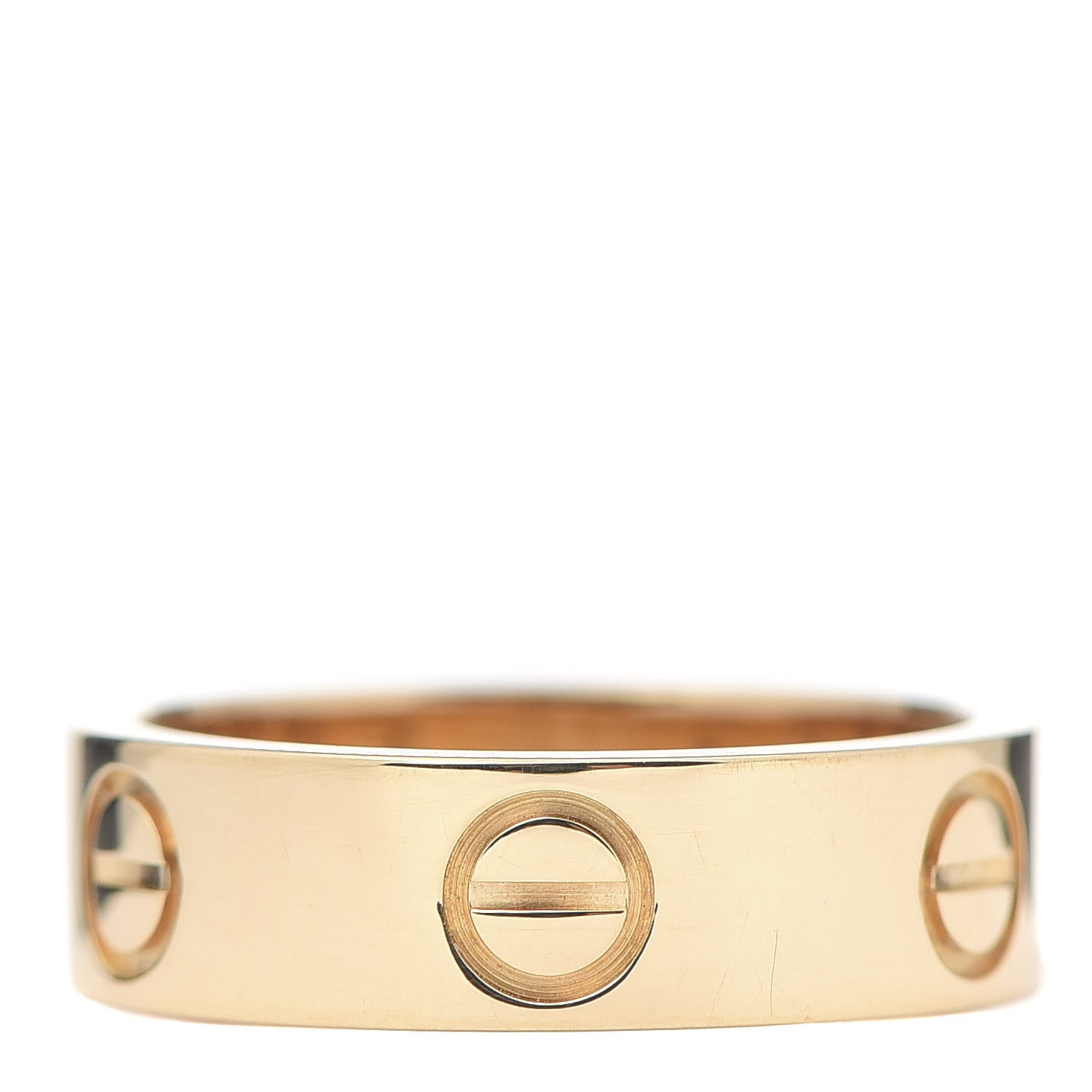 Cartier 18K Yellow Gold 5.5mm LOVE Ring 50 5.25 1 of 4