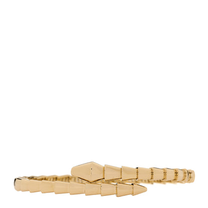 Bulgari 18K Yellow Gold Serpenti Viper Bracelet M 1 of 5