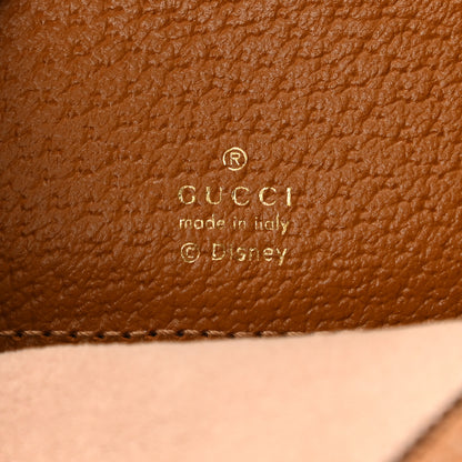 Gucci X DISNEY Mini Vintage GG Supreme Monogram Mickey Mouse Round Backpack Beige Vintage Sun Oil 6 of 11