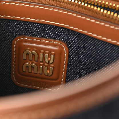 Miu Miu Denim Ivy Blue Brandy 6 of 9
