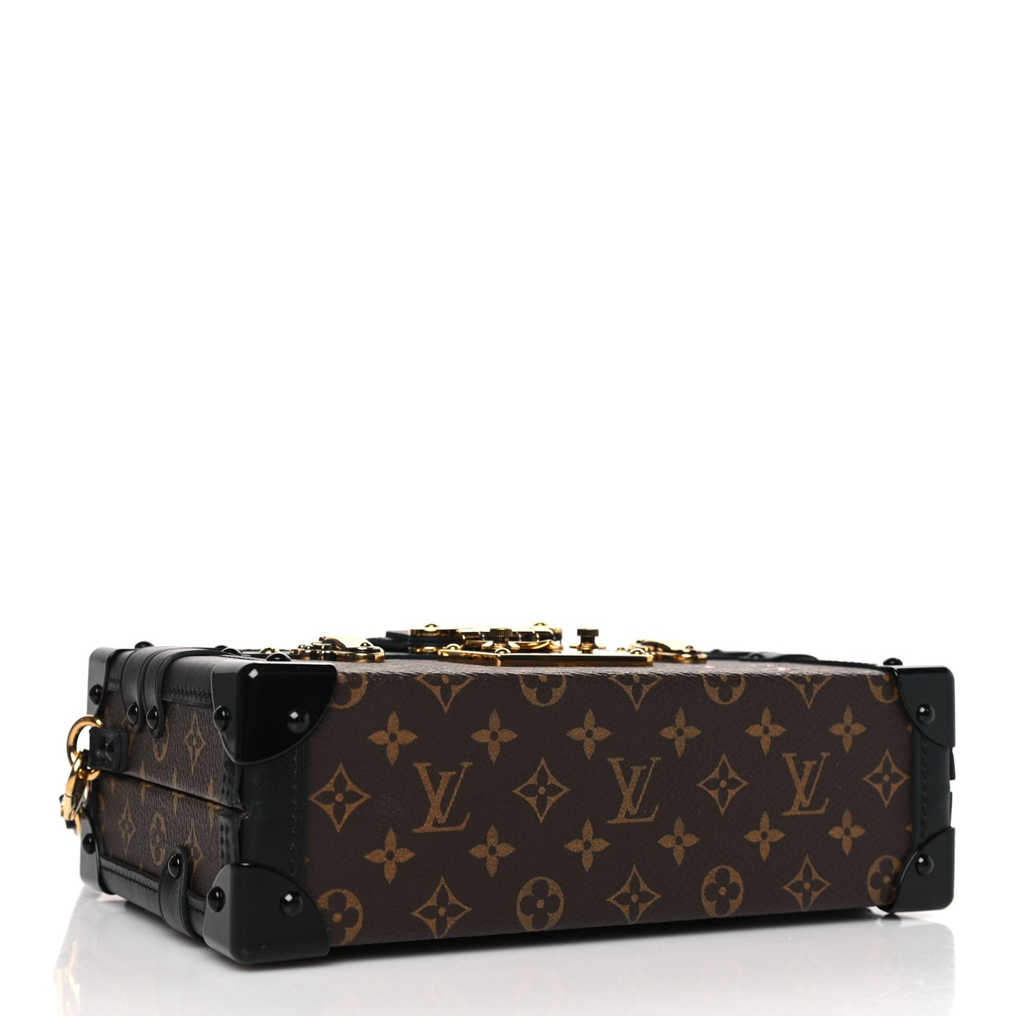 LOUIS VUITTON Monogram Petite Malle Black
