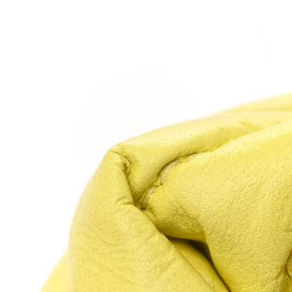 Balenciaga Crushed Calfskin Quilted Crush Small Tote Bag Citrus 13 of 13