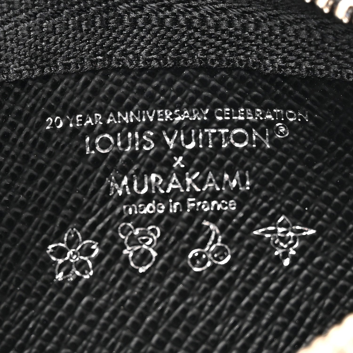 Louis Vuitton LV X TM Monogram Multicolor Key Pouch Black 6 of 7