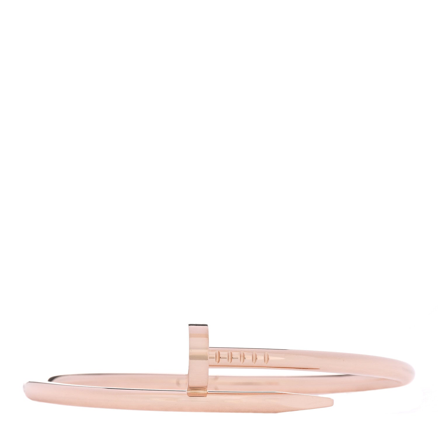 Cartier 18K Pink Gold Juste Un Clou Bracelet 17 1 of 5