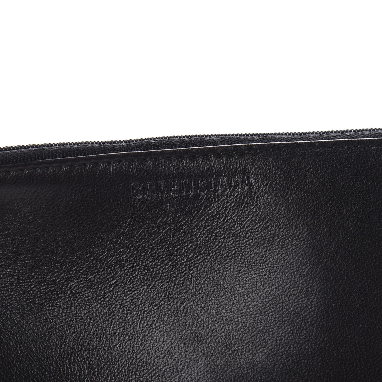 Balenciaga Metallic Calfskin Losange Monogram Plastic Bag Shopper S Silver Black White 7 of 10