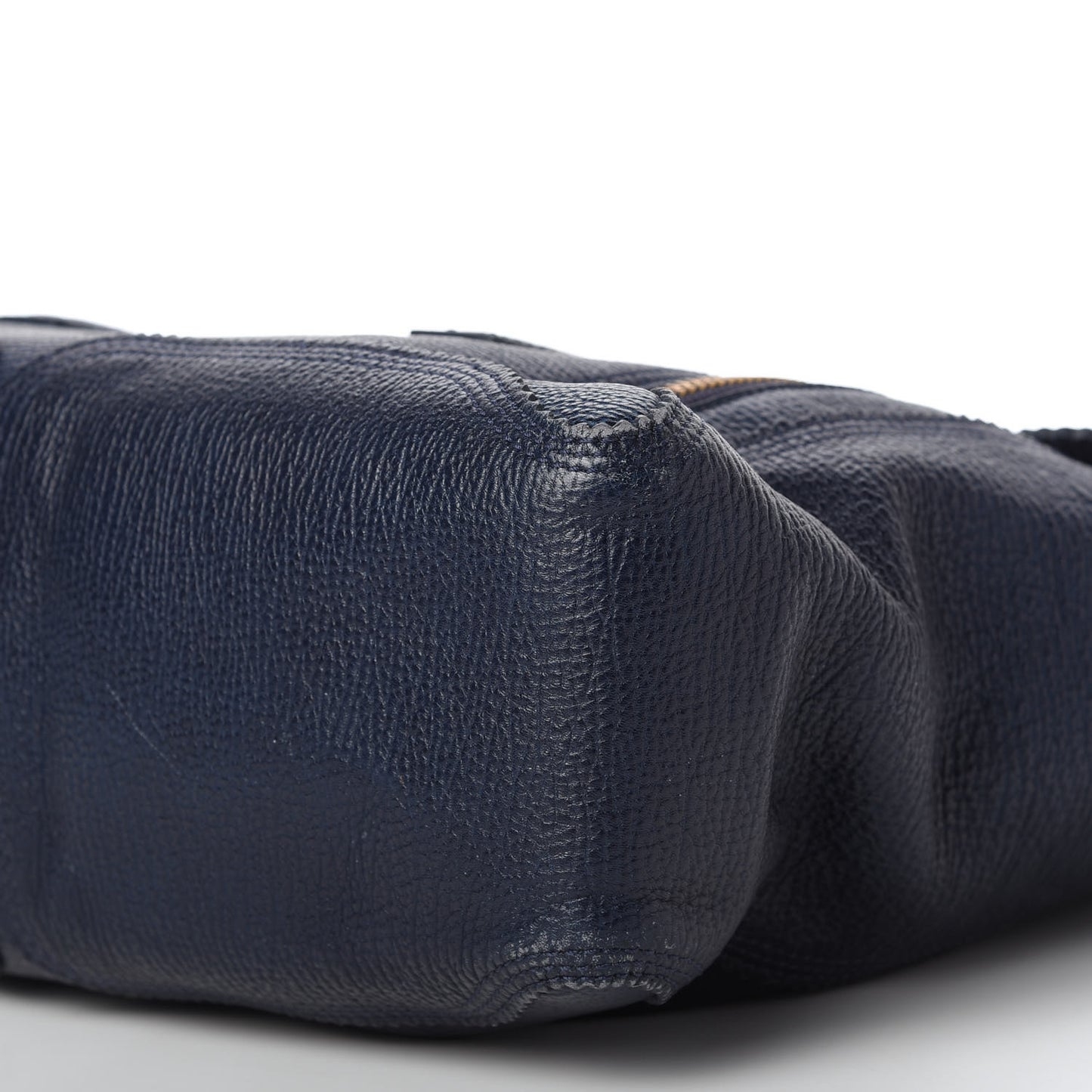 Textured Calfskin Large Pashli Satchel Ink