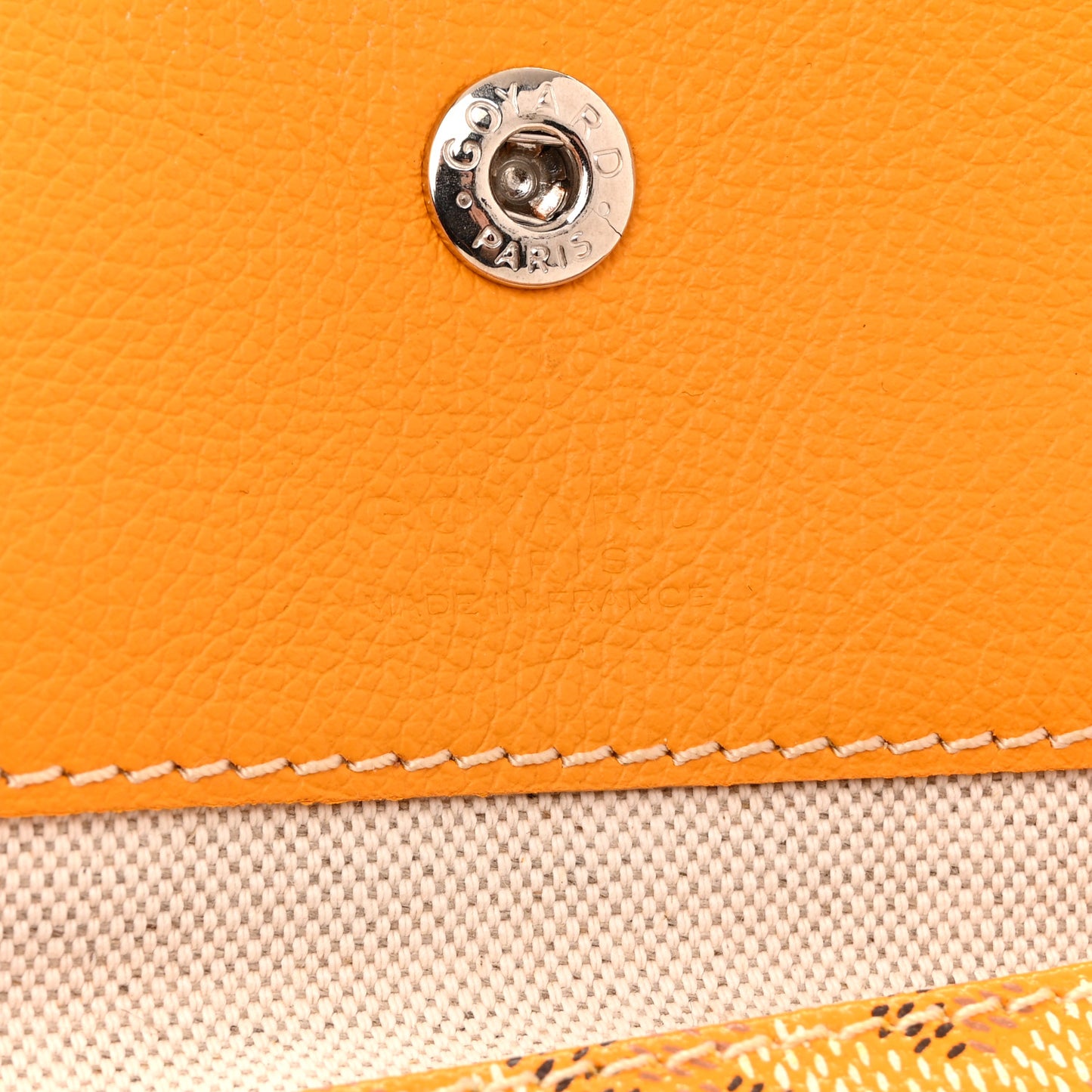 Goyardine Saint Louis PM Yellow