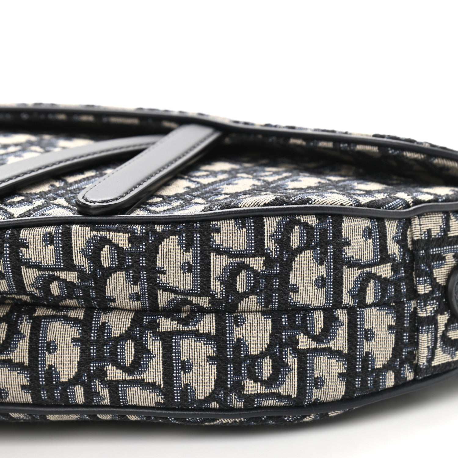 Christian Dior Oblique Saddle Bag Blue 9 of 9