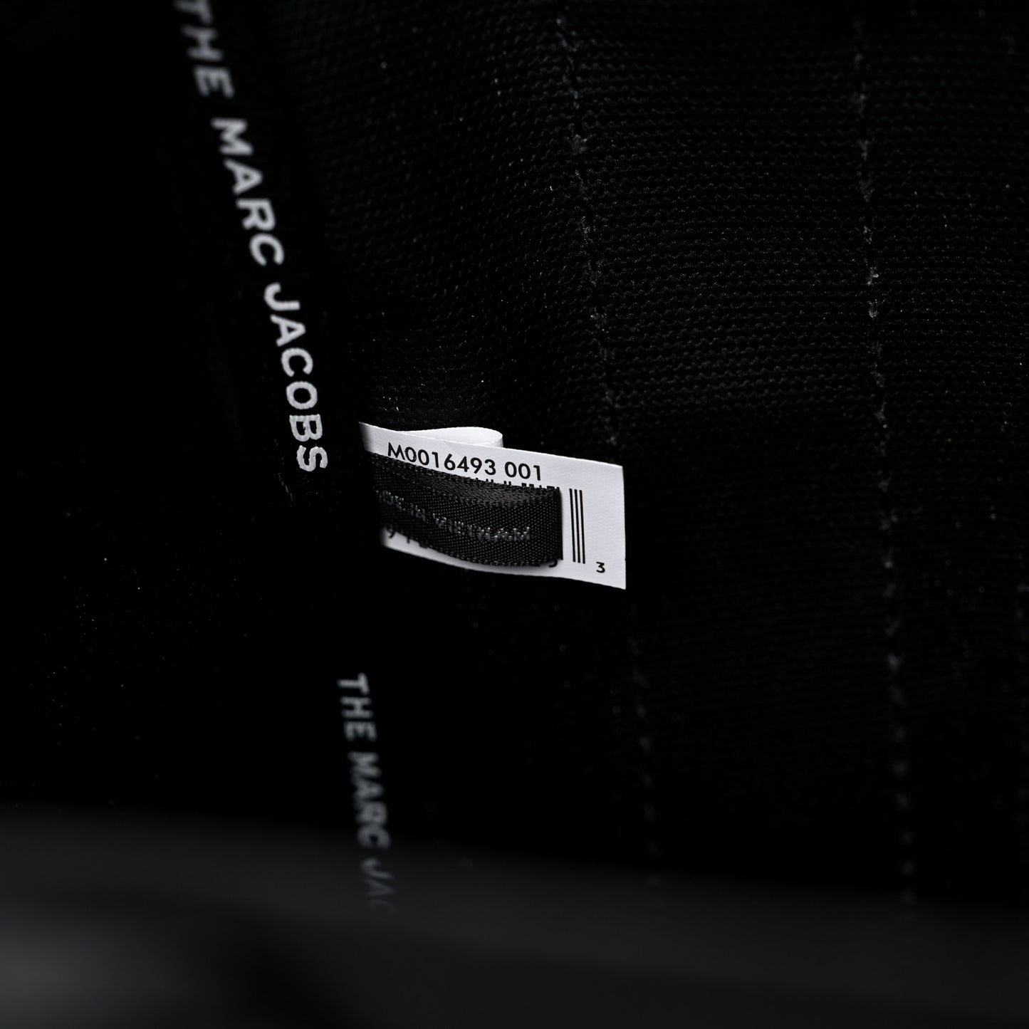 Cotton Canvas Mini The Traveler Tote Bag Black