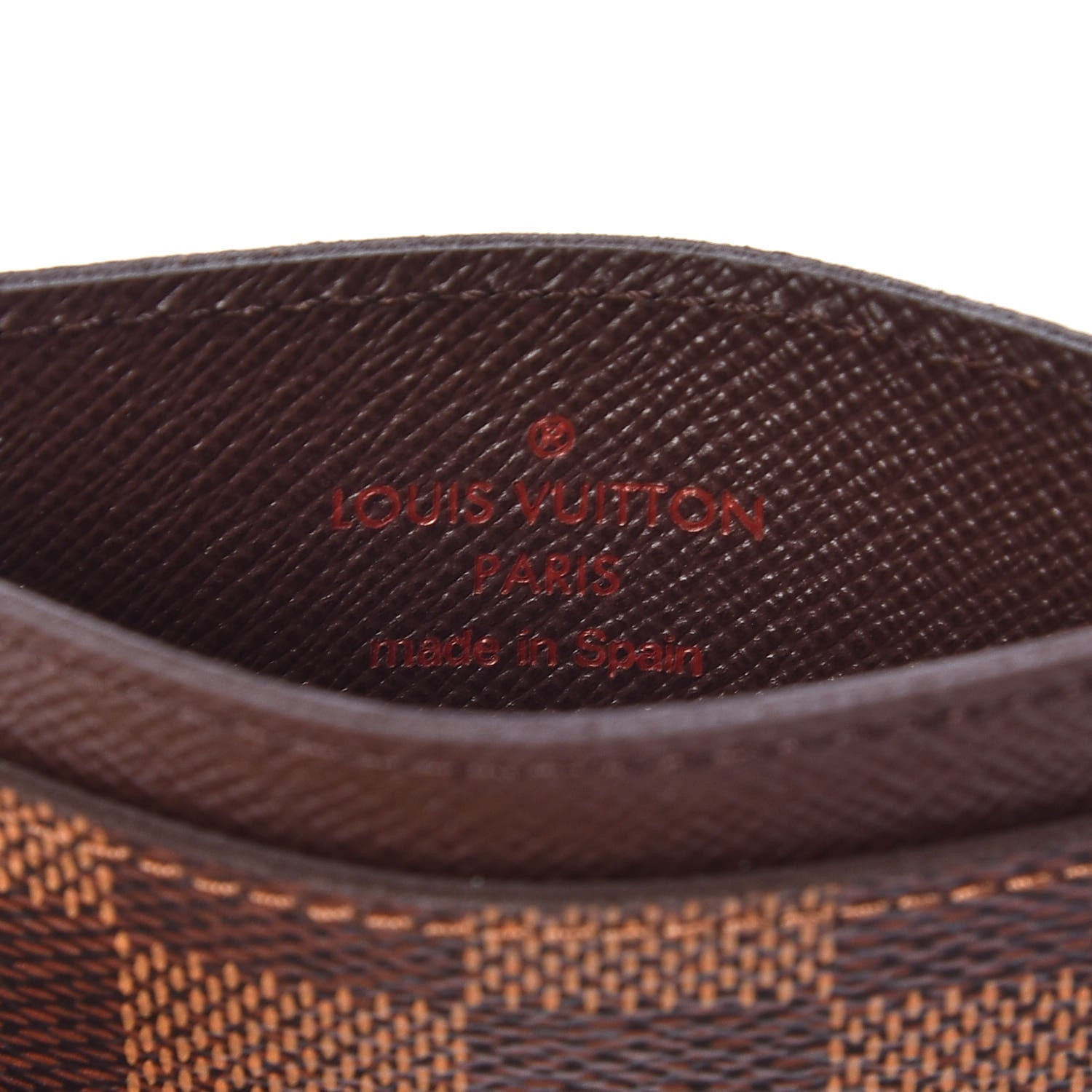 Louis Vuitton Damier Ebene Card Holder 6 of 10
