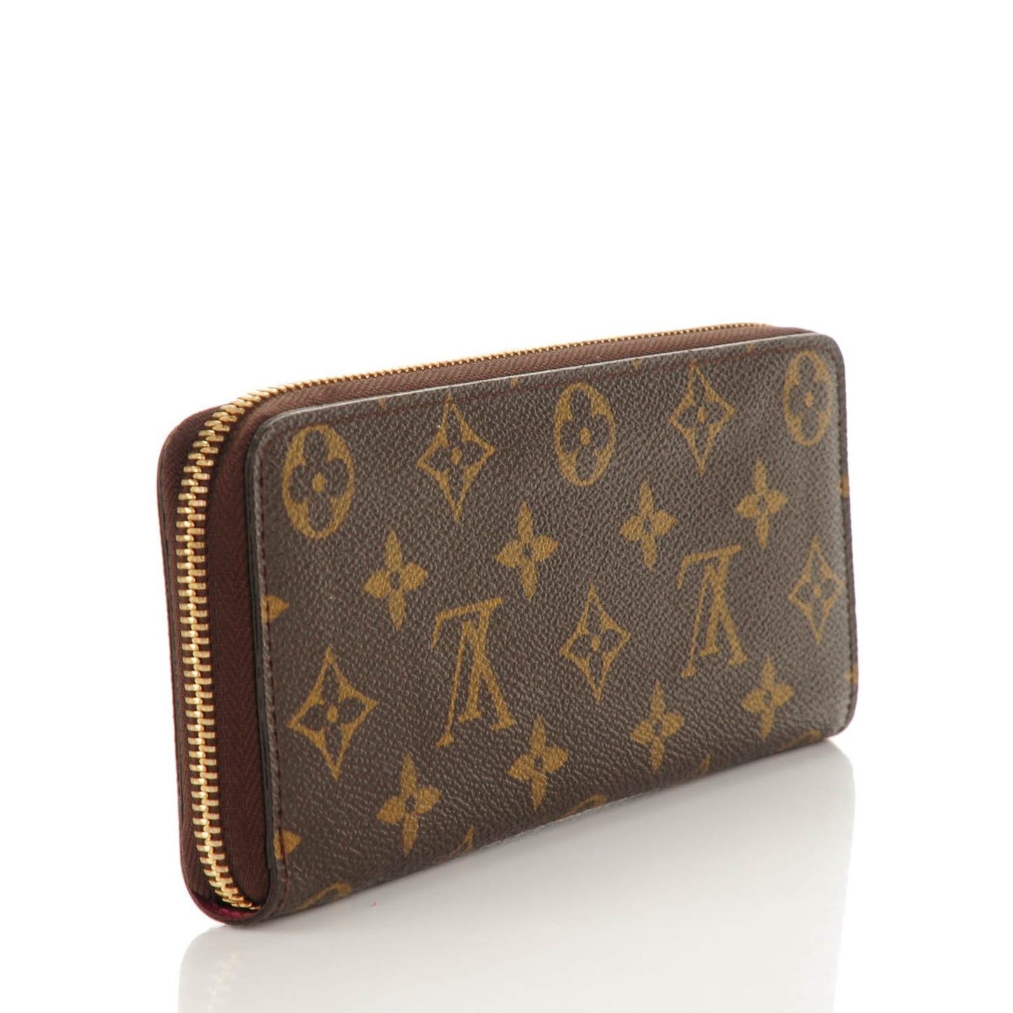 Monogram Clemence Wallet Fuchsia