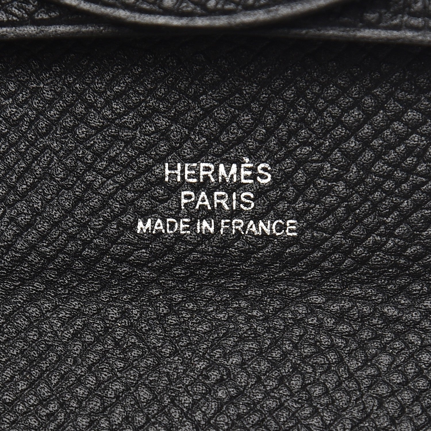 Hermes Epsom Bastia Coin Purse Black 5 of 7
