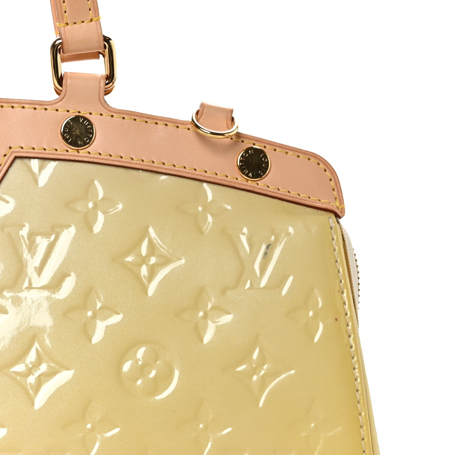 Louis Vuitton Vernis Brea MM Blanc Corail 10 of 11