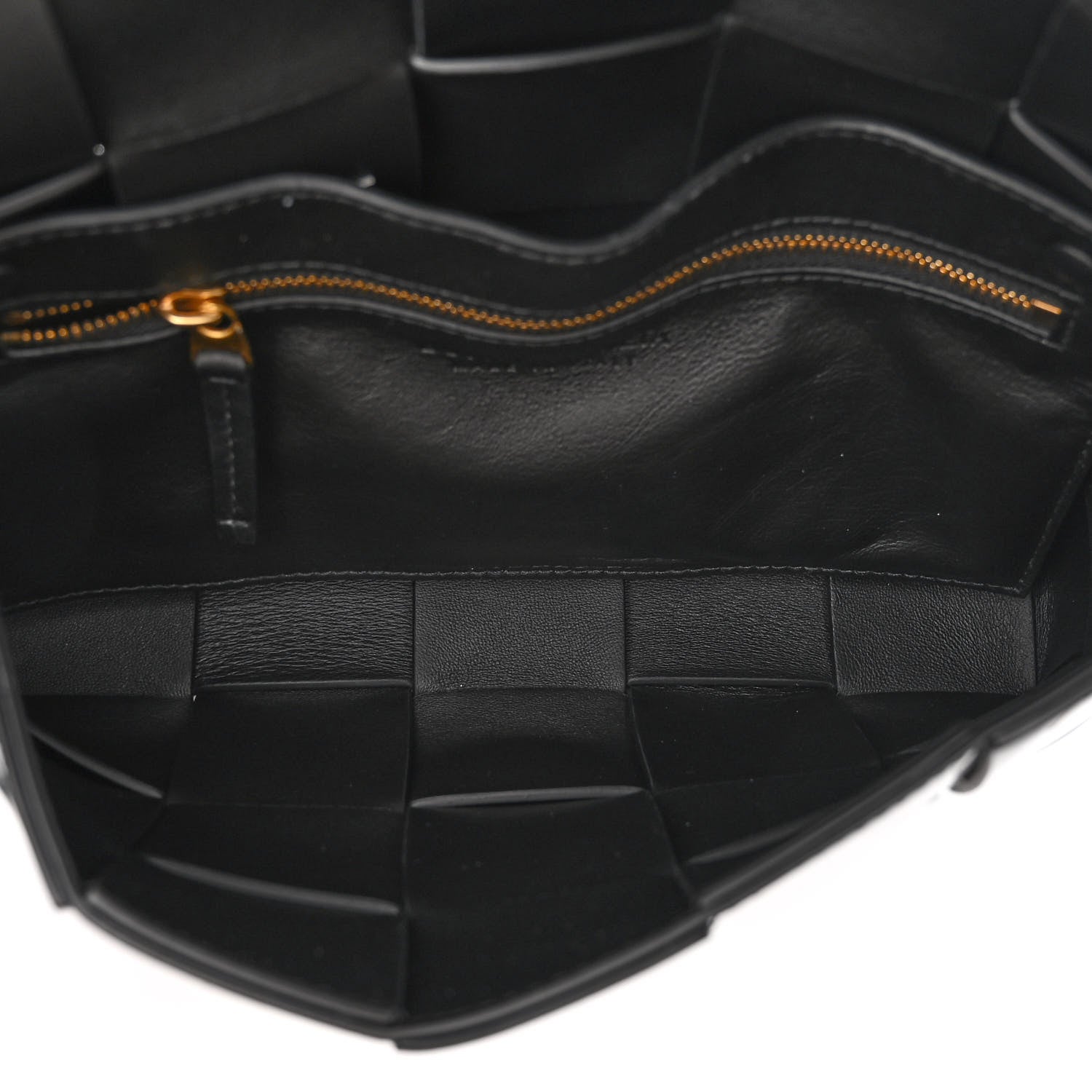 Bottega Veneta Patent Maxi Intrecciato Cassette Crossbody Bag Black 5 of 10