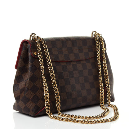 Louis Vuitton Damier Ebene Caissa Clutch Cherry 2 of 4