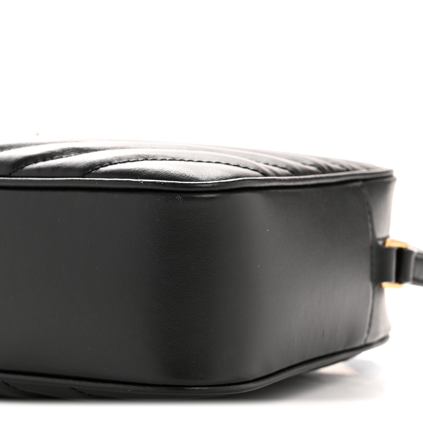 Calfskin Matelasse Monogram Lou Camera Bag Black