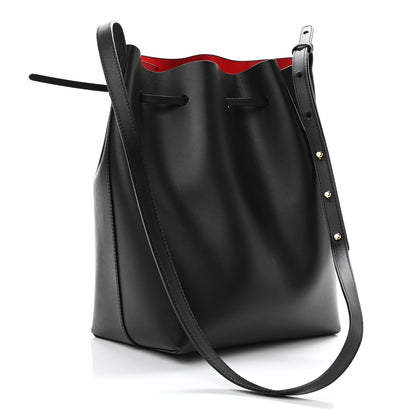 Mansur Gavriel Calfskin Mini Bucket Bag Black Flamma 2 of 8