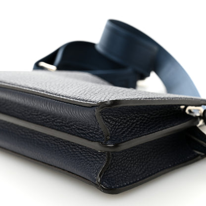 Fendi Cuoio Romano Vitello Cover Bi-Color Peekaboo I See U X Cross Satchel Navy 10 of 11