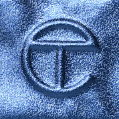 Telfar Vegan Leather Small Shopping Bag Cobalt 5 of 12