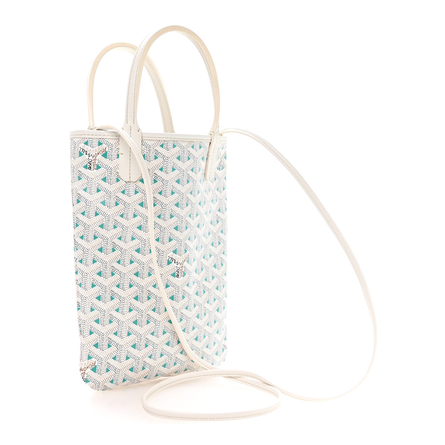Goyard Goyardine Poitiers Claire Voie Tote White Opaline 3 of 11