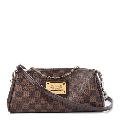 Louis Vuitton Damier Ebene Eva Clutch 1 of 9