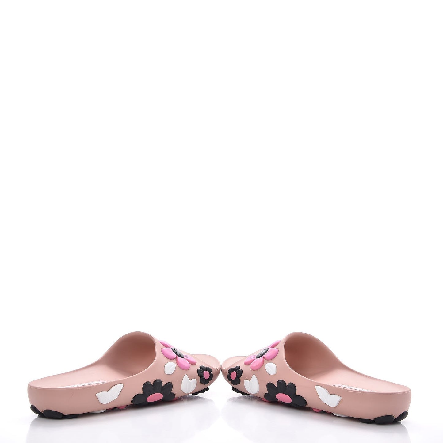 Rubber Flower Slide Sandals 40 Orchidea Begonia