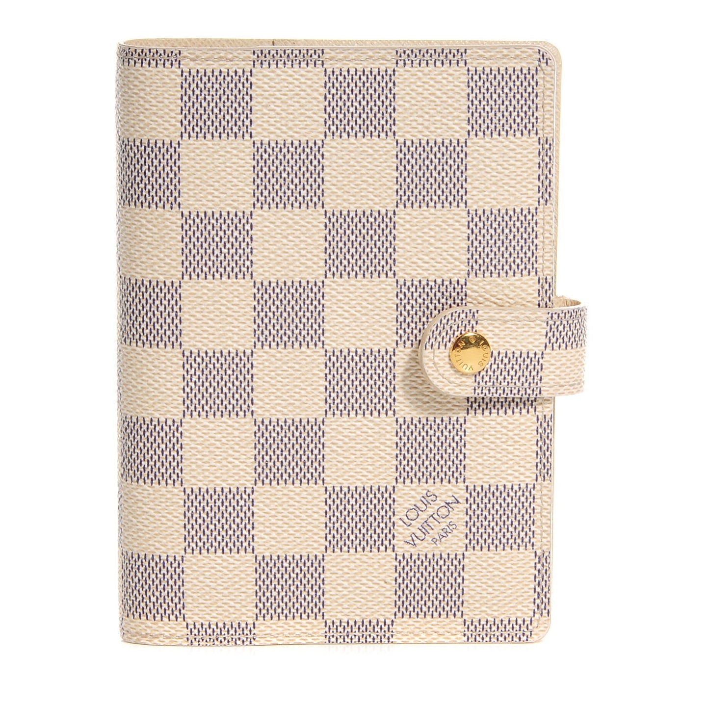 Damier Azur Small Ring Agenda Cover