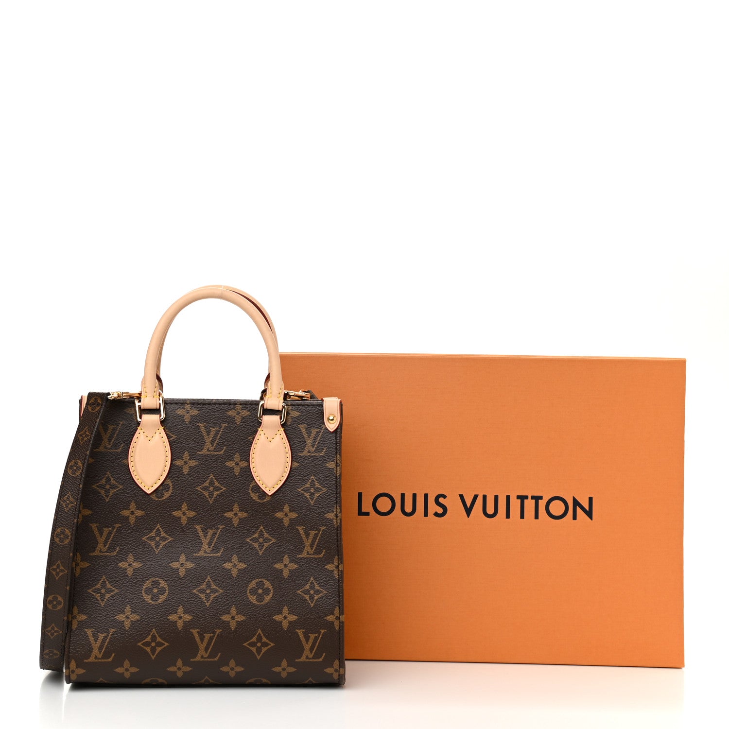 Louis Vuitton Monogram Sac Plat BB 10 of 10